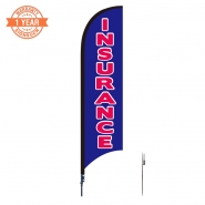 10' Financial Feather Flags S0842
