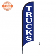 10' Auto Feather Flags S0916