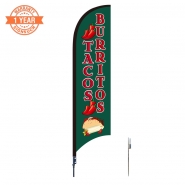 10' Catering Feather Flags S0925