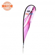 10FT Custom Teardrop Flags Kits with Printing